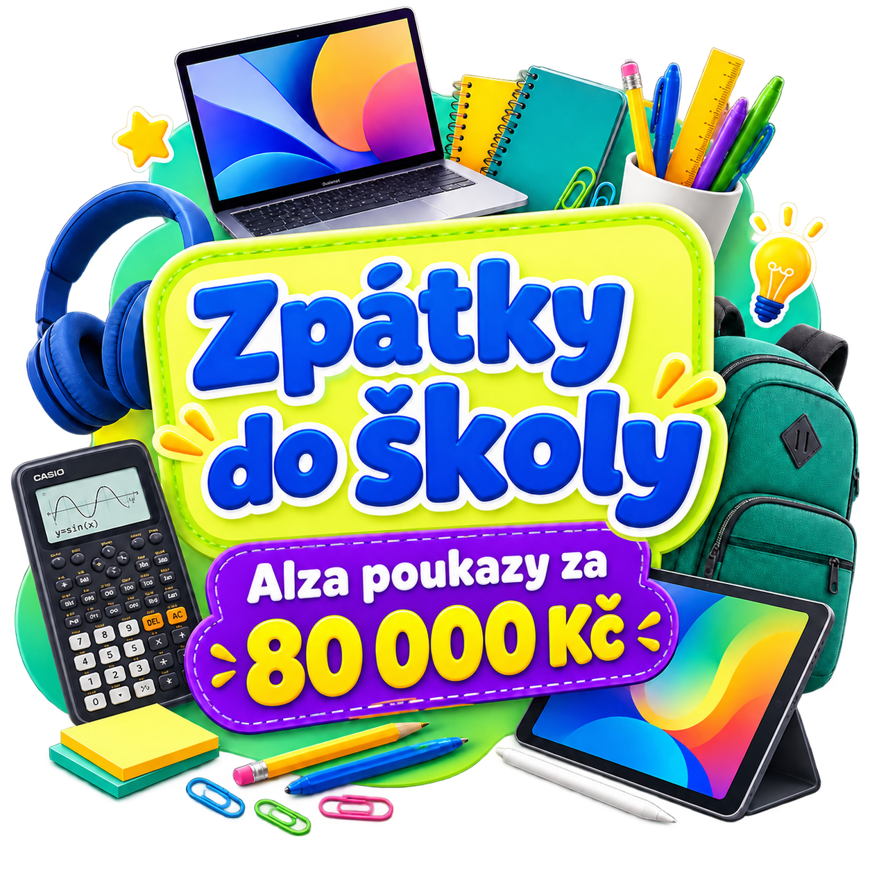 Vyhraj poukazy do Alzy v hodnotě 80 000 Kč!
